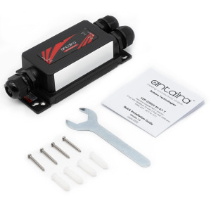 Antaira LEP-0302G-bt-67-T Power over Ethernet extender, IP67 outdoor rated, Wall / Panel / Shelf Mountable 